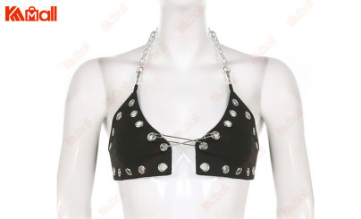 black womens tank top for sports